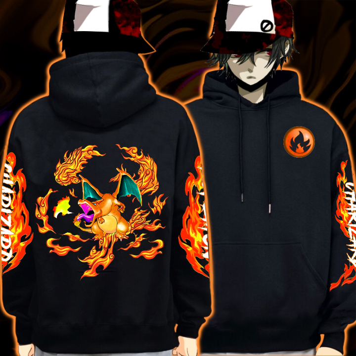 PKM 1st Charizard Hoodie