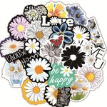 Daisy Flowers Stickers