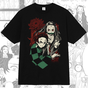 Nezuko Tanjiro Anime Manga Demon Slayer T-shirt