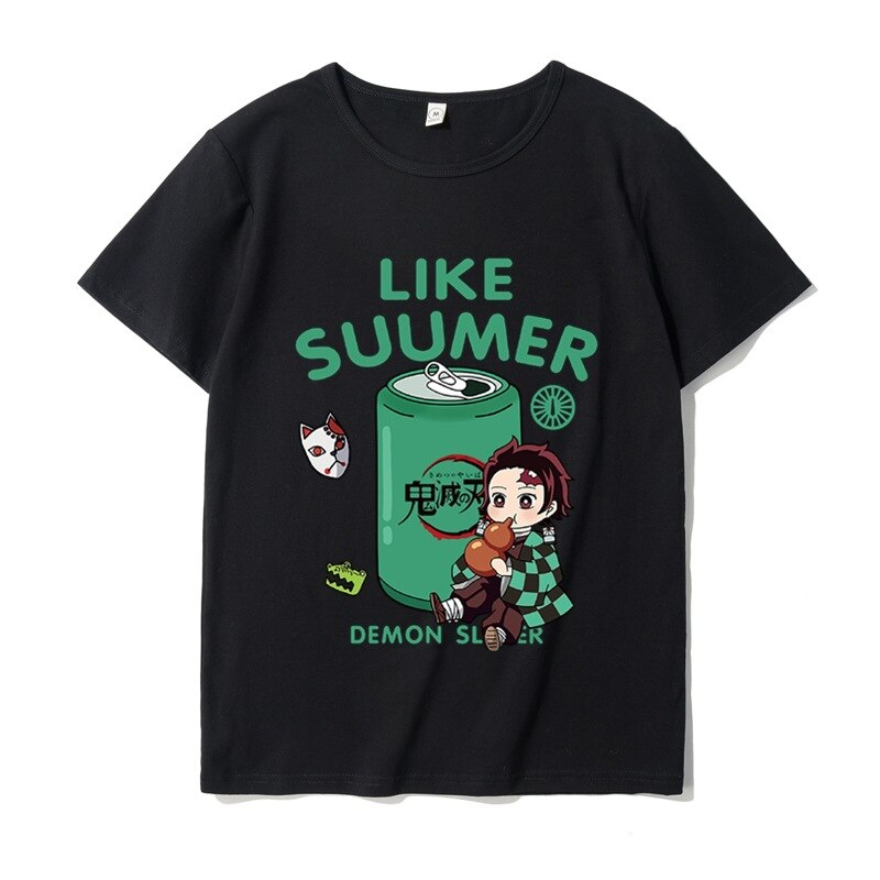 Demon Slayer Summer Anime Manga T-shirt