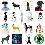 Great Dane Dogs Stickers