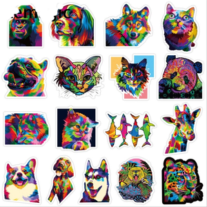 Pets Colorful Stickers