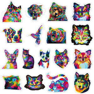 Pets Colorful Stickers