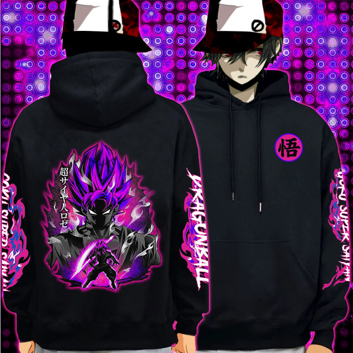 Goku Super Rose Power Hoodie