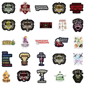 Dungeons Dragons Stickers