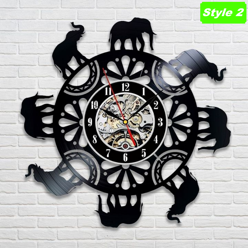 Elephant Wall Clock