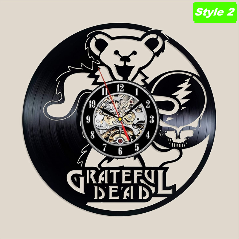 Grateful Dead Rock Band Wall Clock