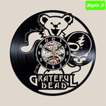 Grateful Dead Rock Band Wall Clock