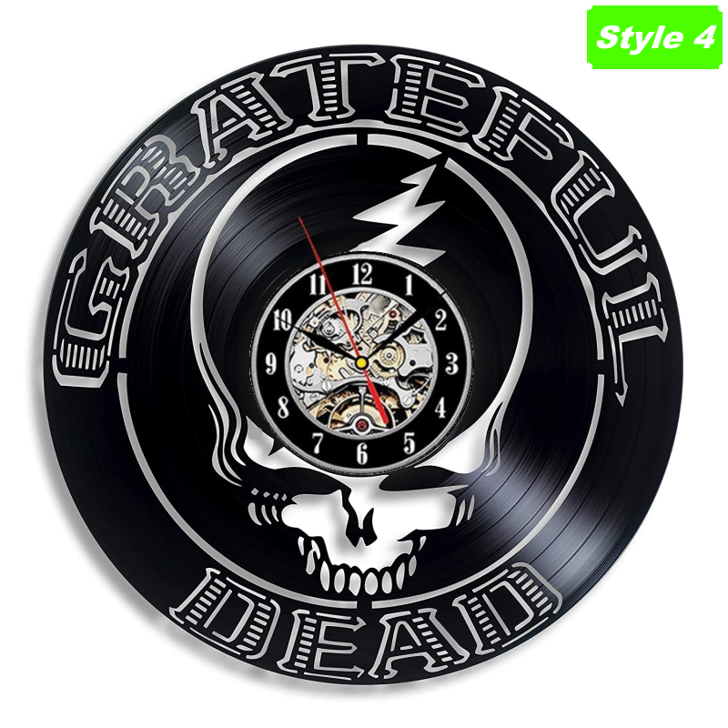 Grateful Dead Rock Band Wall Clock