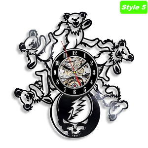 Grateful Dead Rock Band Wall Clock