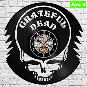 Grateful Dead Rock Band Wall Clock