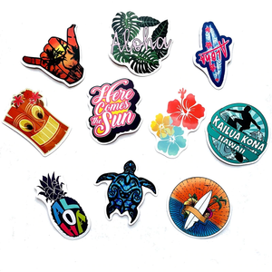 Hawaii Summer Beach Stickers