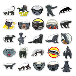 Honey Badger Stickers