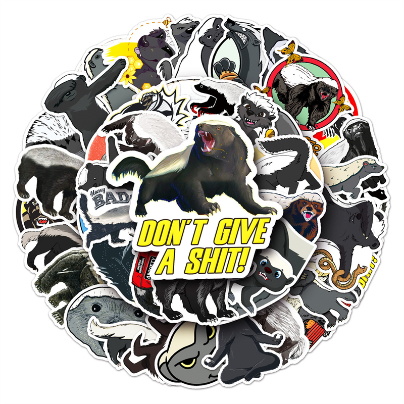 Honey Badger Stickers