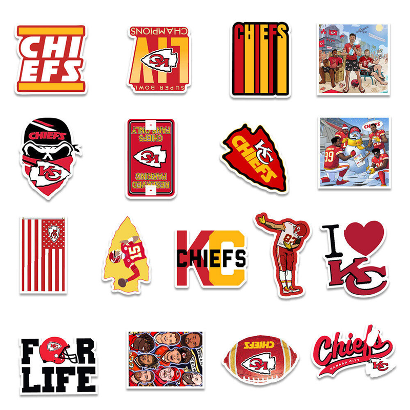 Kansas City Chiefs SBLVII Stickers