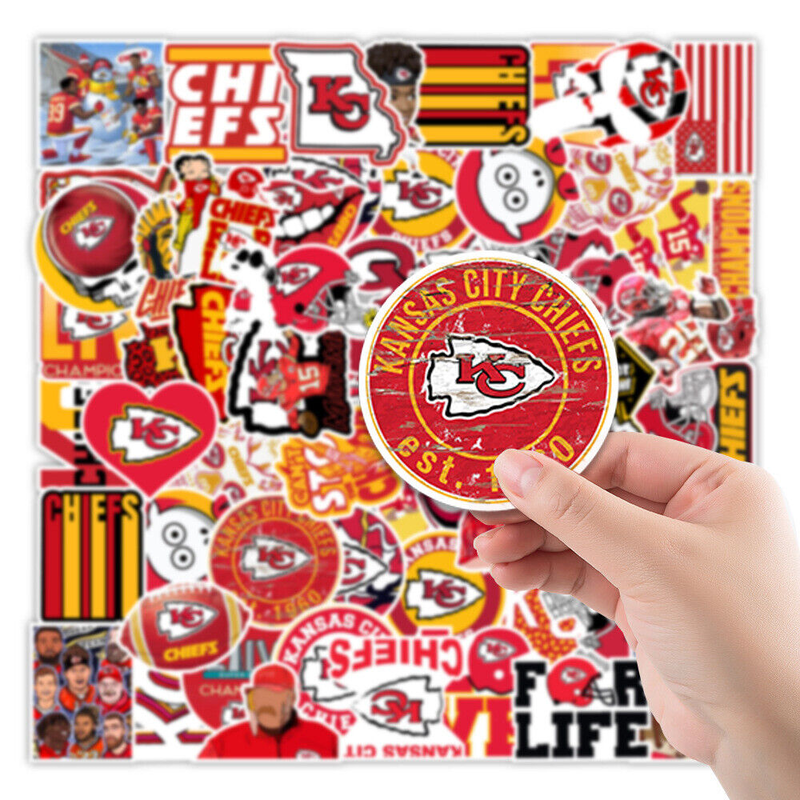 Kansas City Chiefs SBLVII Stickers