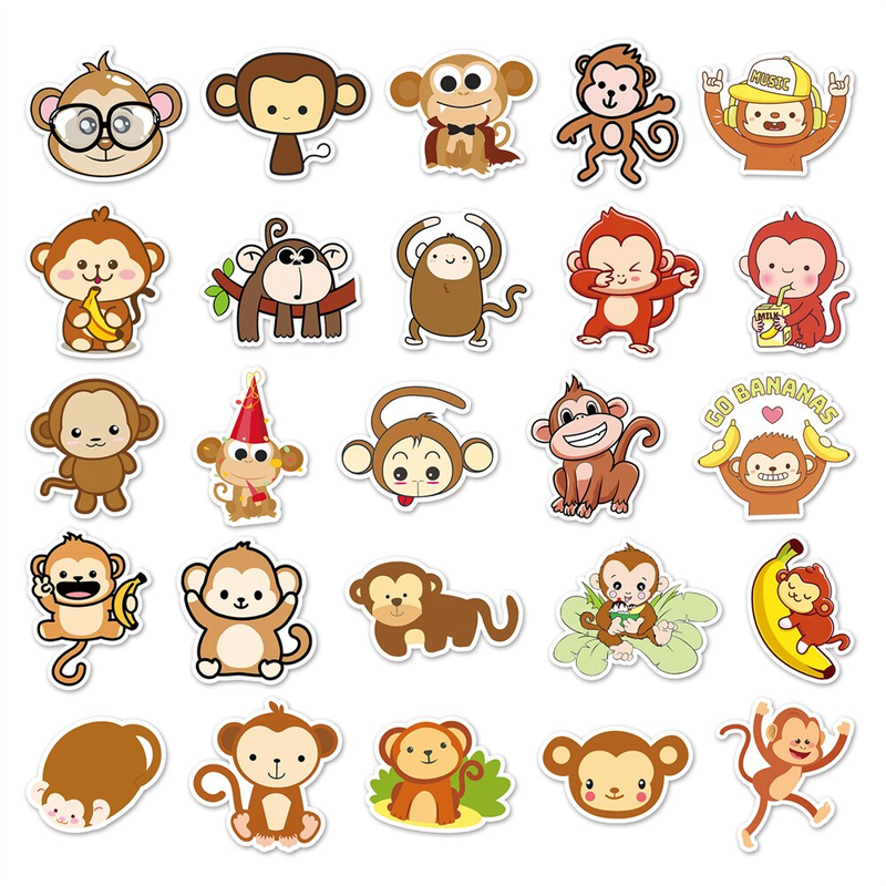 Monkey Stickers