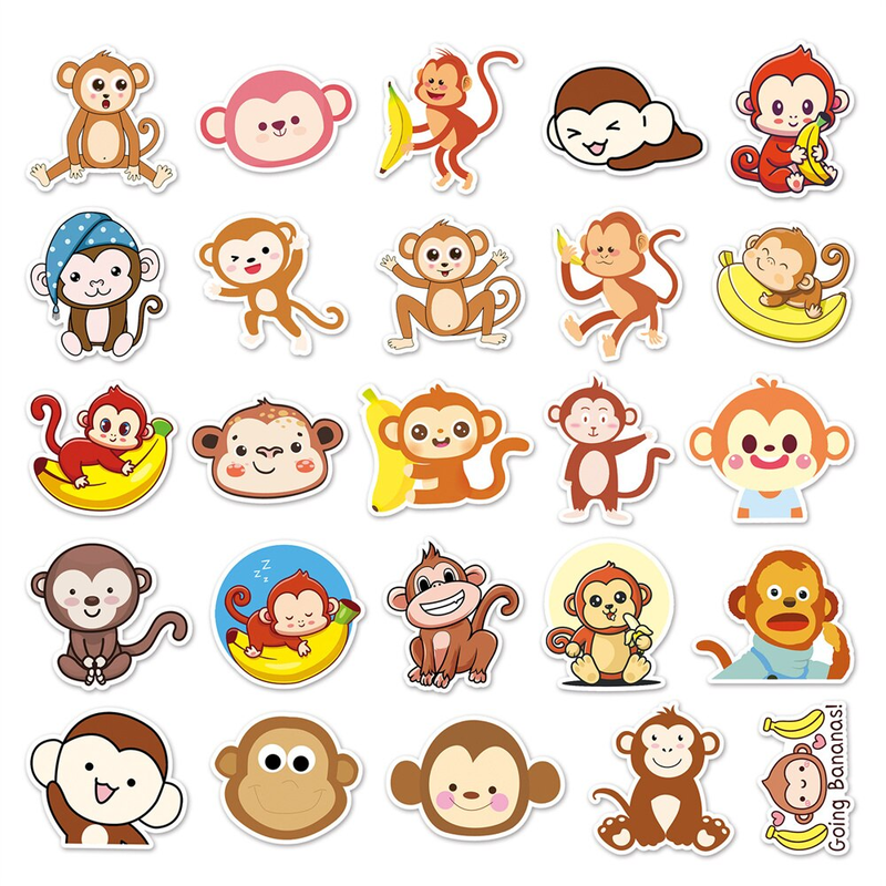 Monkey Stickers