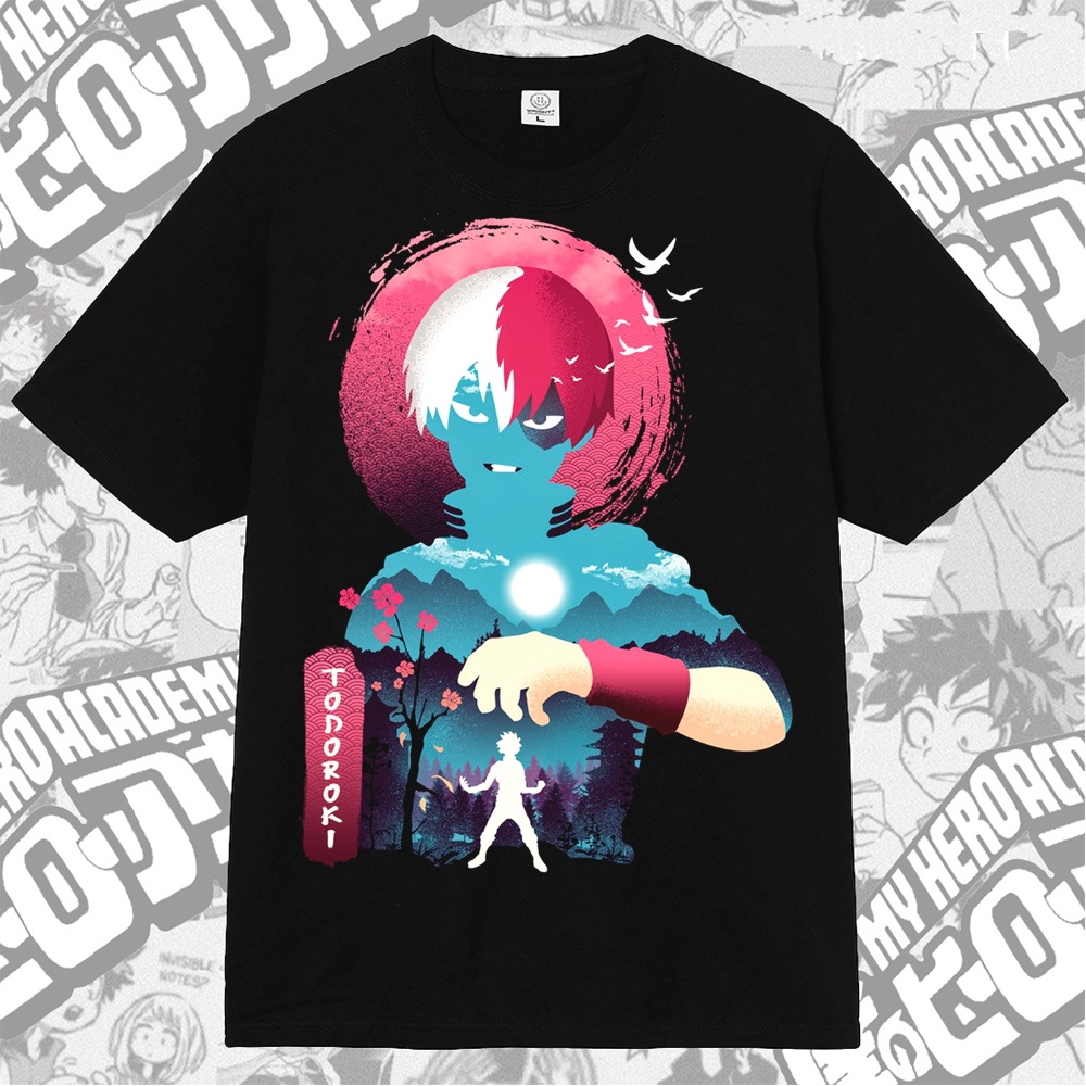 Shoto Todoroki My Hero Academia Anime Manga T-shirt