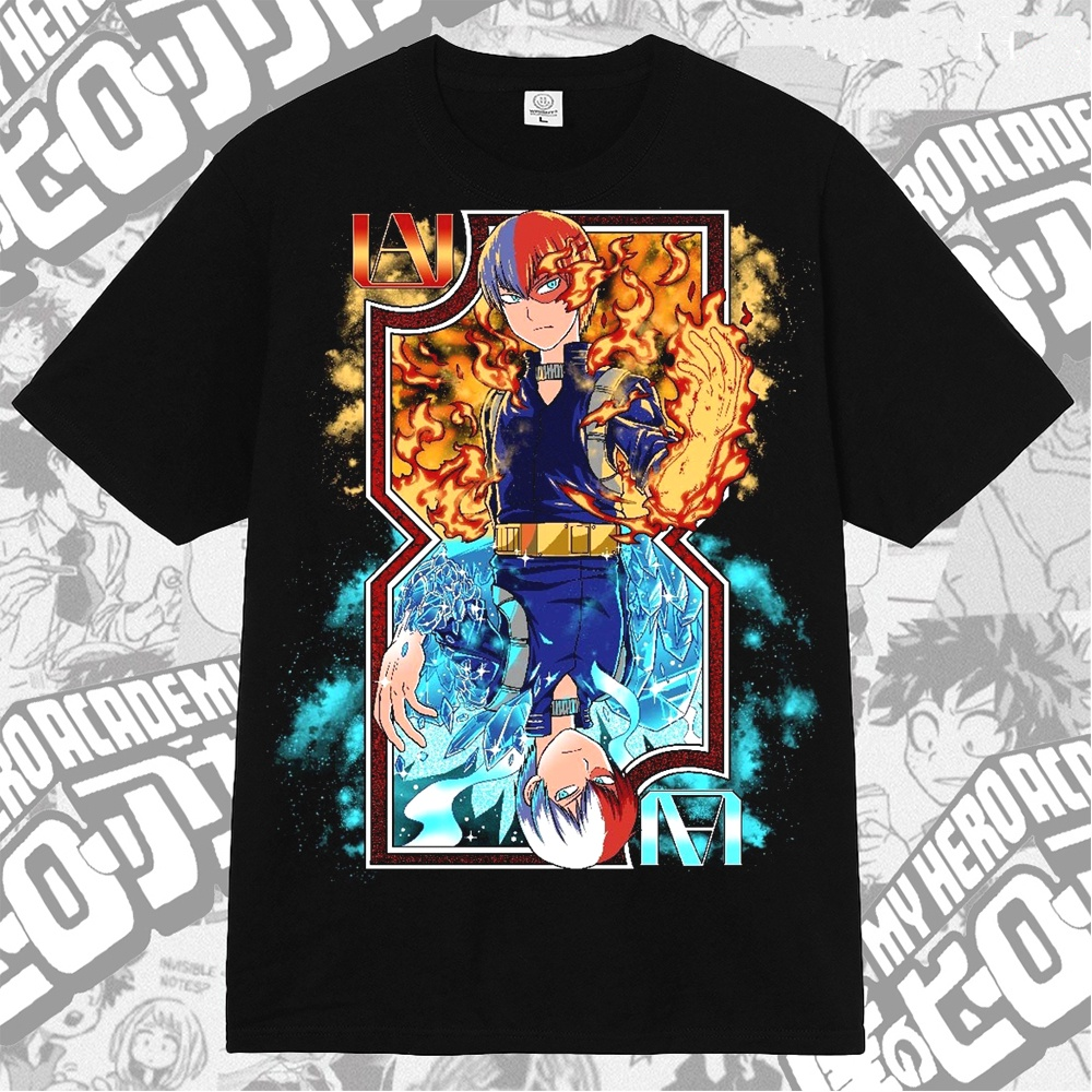 Shoto Todoroki UA My Hero Academia Anime Manga T-shirt