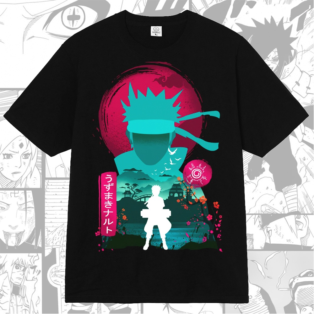 Naruto Uzumaki Ninja Anime Manga T-shirt