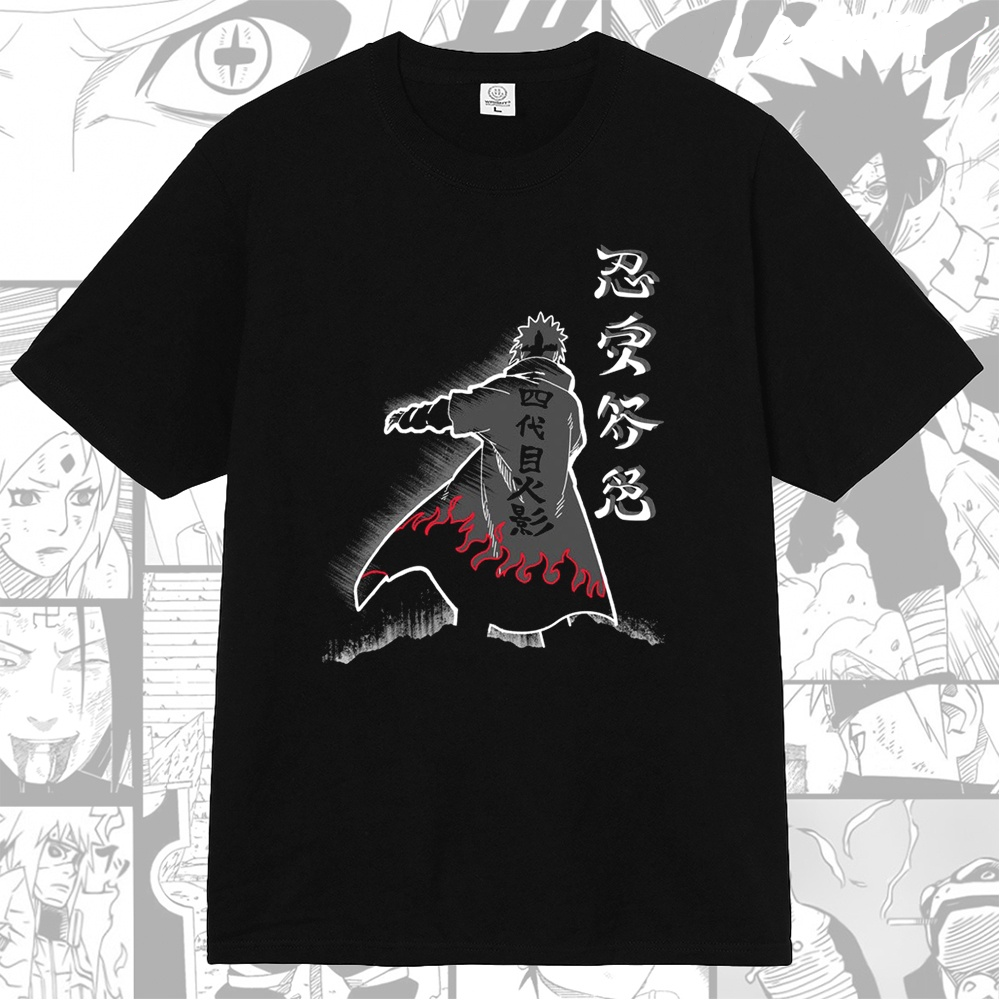 Naruto Minato Hokage Anime Manga T-shirt