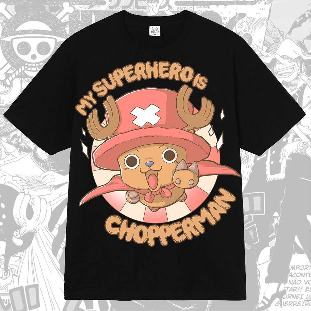 Chopper One Piece Anime Manga T-shirt