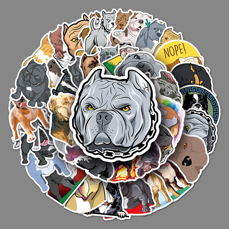 Pit bull Stickers