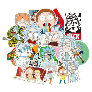 Pickle Rick And Morty Stickers