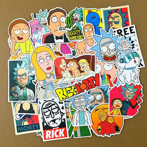 Pickle Rick And Morty Stickers