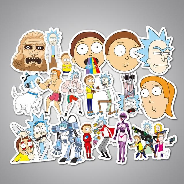 Pickle Rick And Morty Stickers