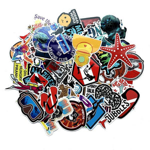 Scuba Diving Stickers