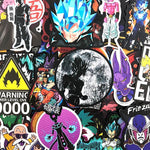 Dragon Ball Super Saiyan Stickers