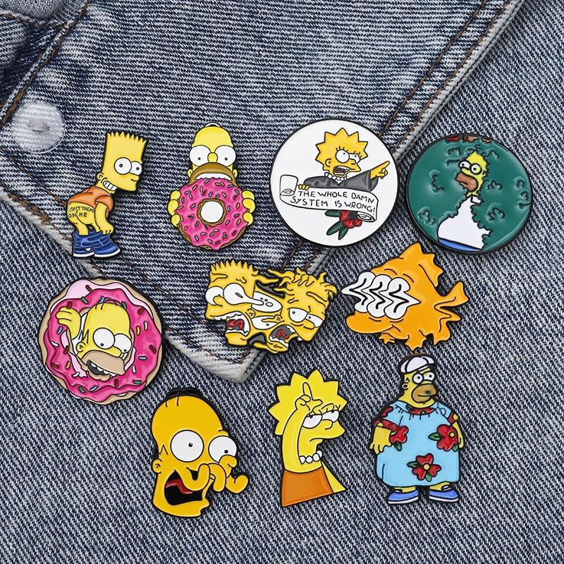 The Simpsons Enamel Pin