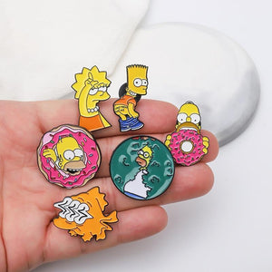 The Simpsons Enamel Pin