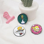 The Simpsons Enamel Pin