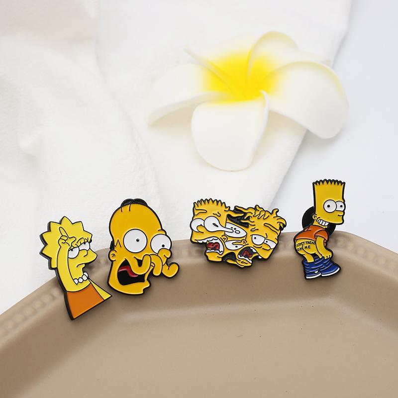 The Simpsons Enamel Pin