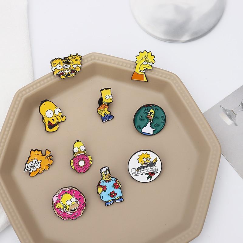 The Simpsons Enamel Pin