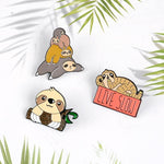 Sloth Enamel Pin