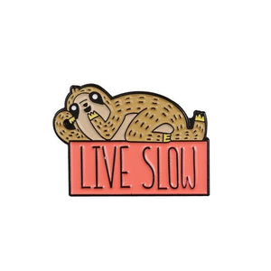 Sloth Enamel Pin