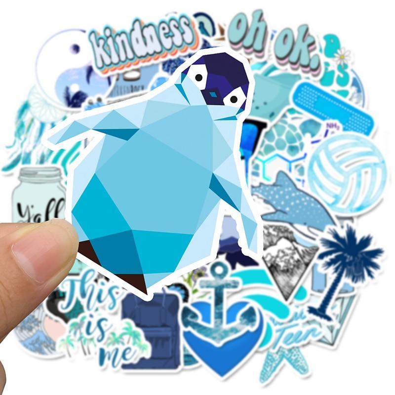 VSCO Blue Sea Stickers