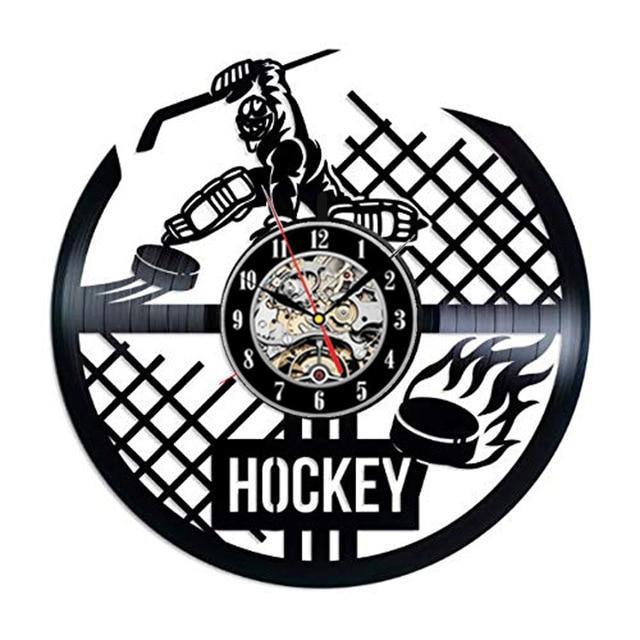 Hockey Wall Clock