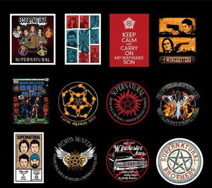 TV Series Supernatural Stickers