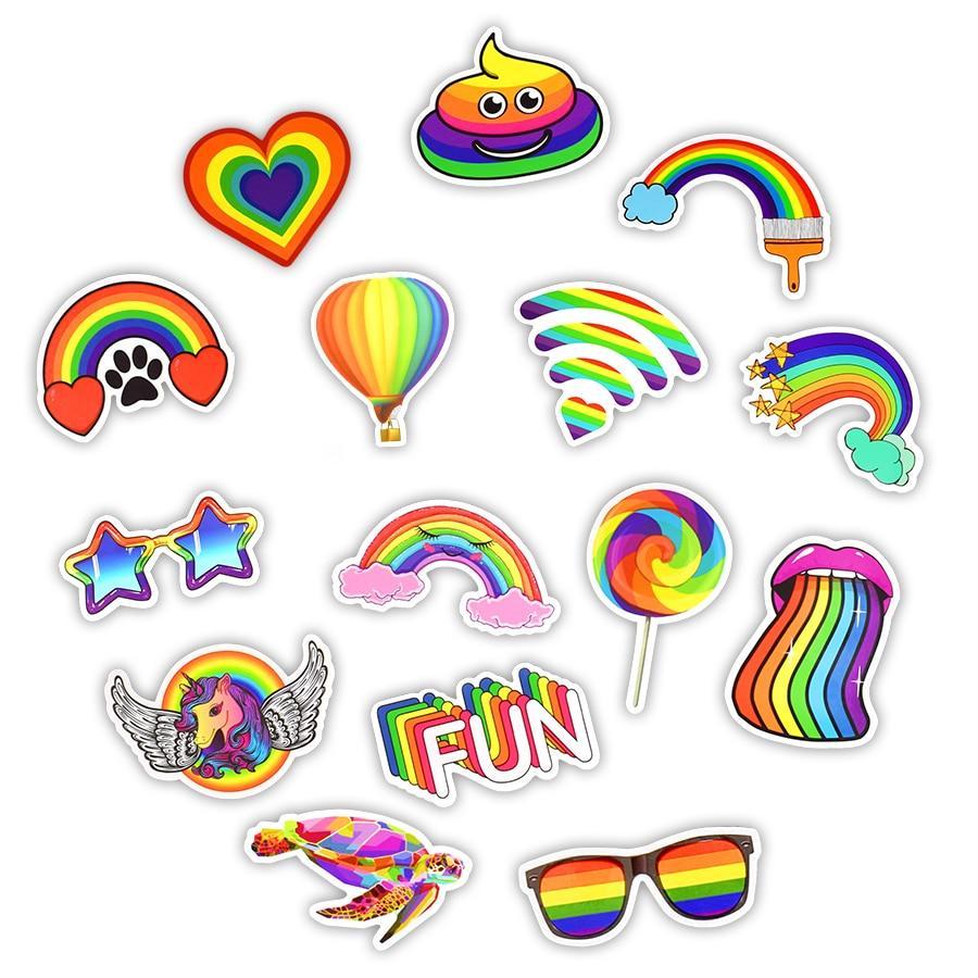 VSCO Rainbow Stickers