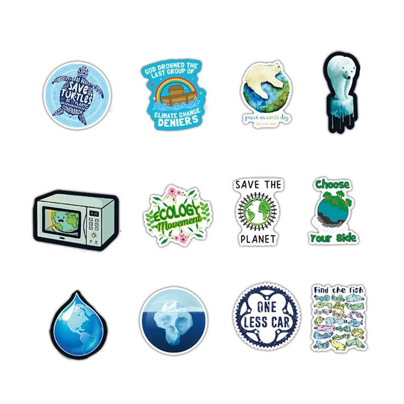 Global Warming Stickers