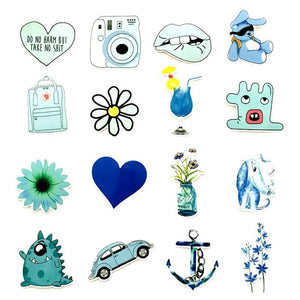 VSCO Cool Blue Stickers