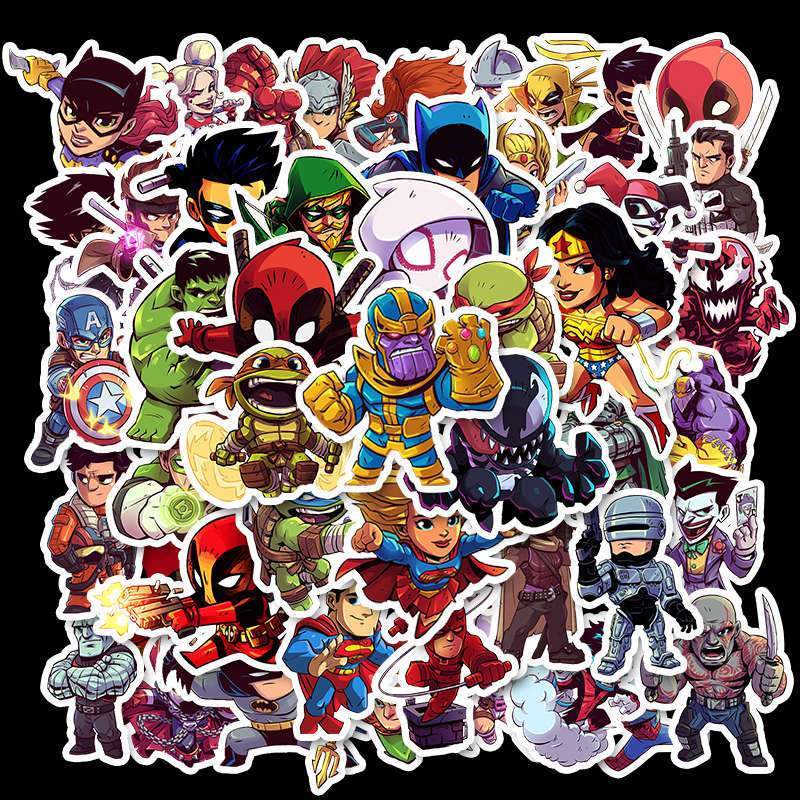 Marvel Superhero Stickers