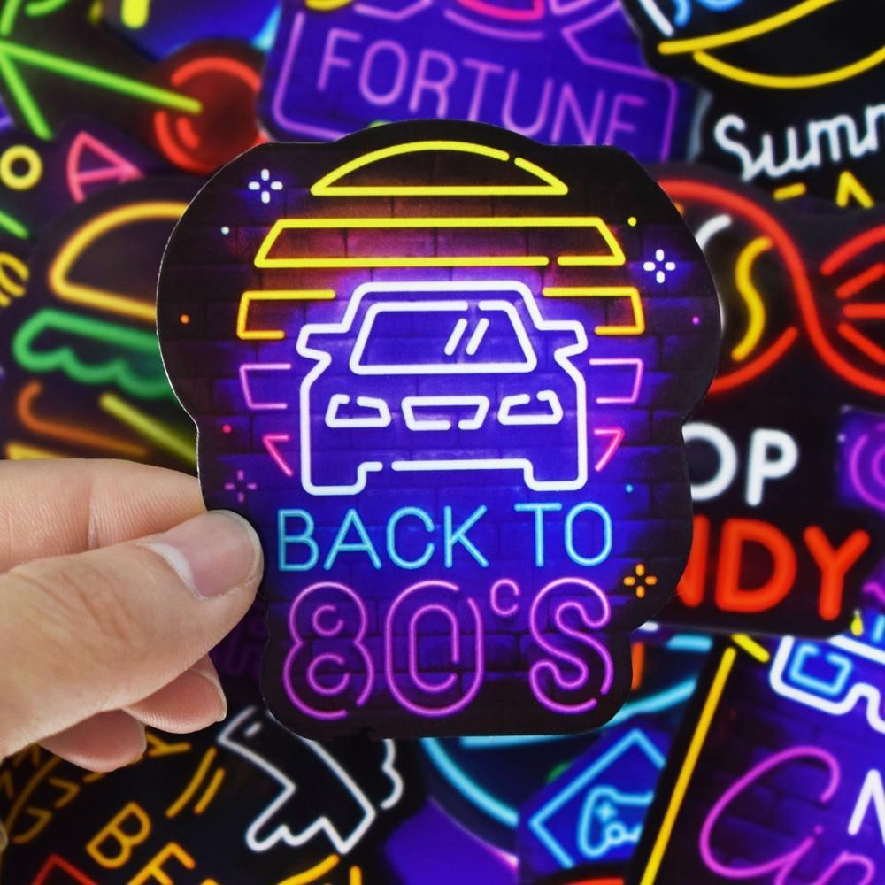 JDM Neon Stickers