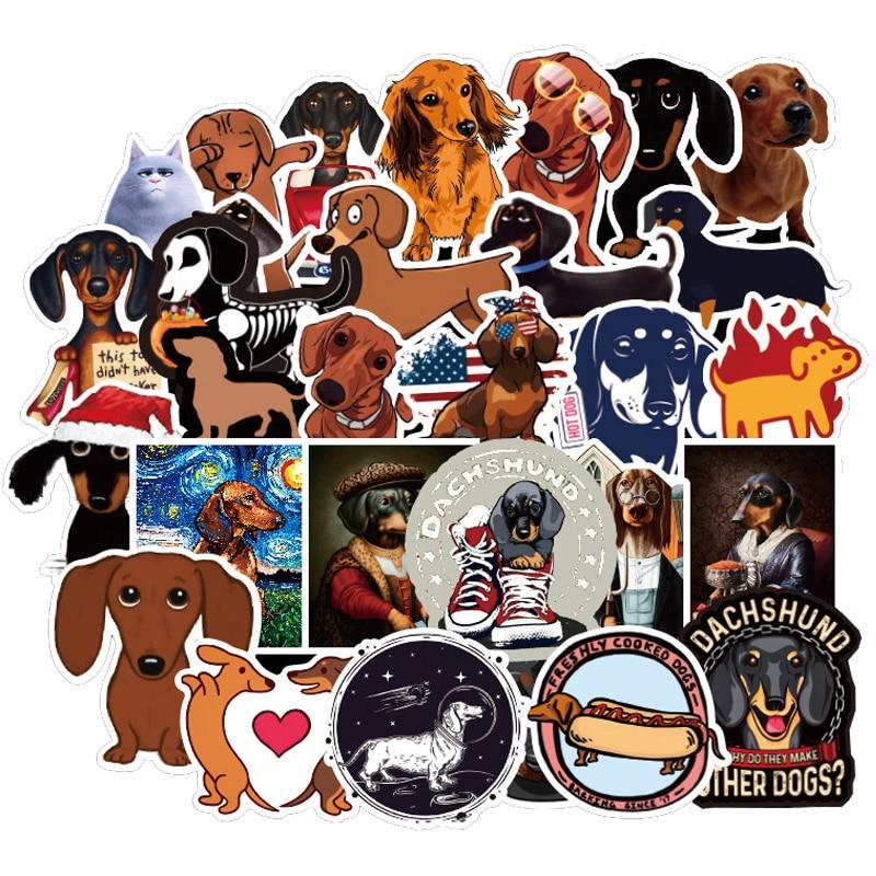 Dachshund Dog Stickers