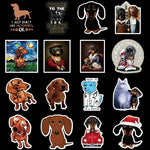 Dachshund Dog Stickers